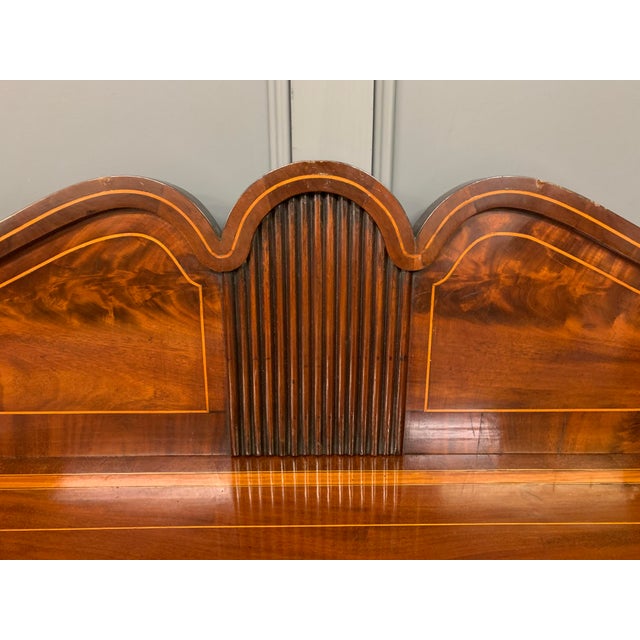 George III Inlaid Mahogany Pedestal Sideboard, 1800 For Sale - Image 6 of 18