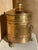 Brass 19th Century Copper Coal Lidded & Footed Bucket With Insert For Sale - Image 8 of 11
