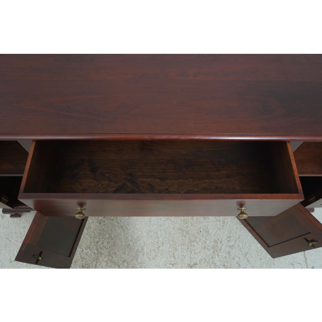 Dr Dimes Primitive Cherry 4 Door Server Buffet For Sale In Philadelphia - Image 6 of 18