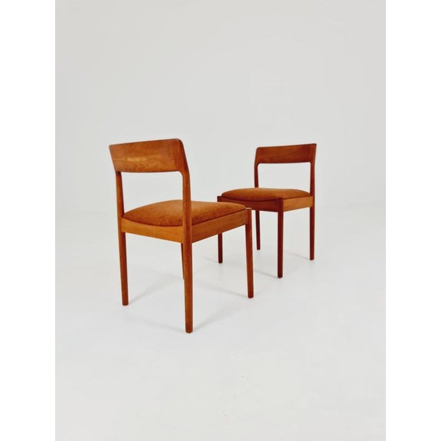 Danish Teak Dining Chairs by Johannes Norgaard, 1960s, Set of 2 For Sale - Image 13 of 14