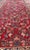 Textile Antique Sarouk Long Gallery Runner With All-Over Flower Design in Red Background For Sale - Image 7 of 12