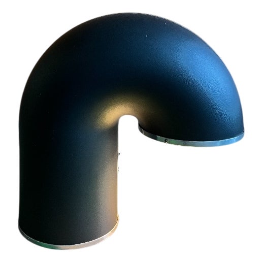 Industrial Table Lamp with Curved Tubular Structure, Italy, 1960s For Sale