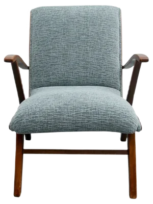 Vintage Wood Armchair, 1950s
