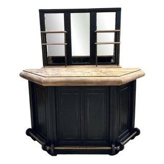 Bar with Back, Set of 2 For Sale