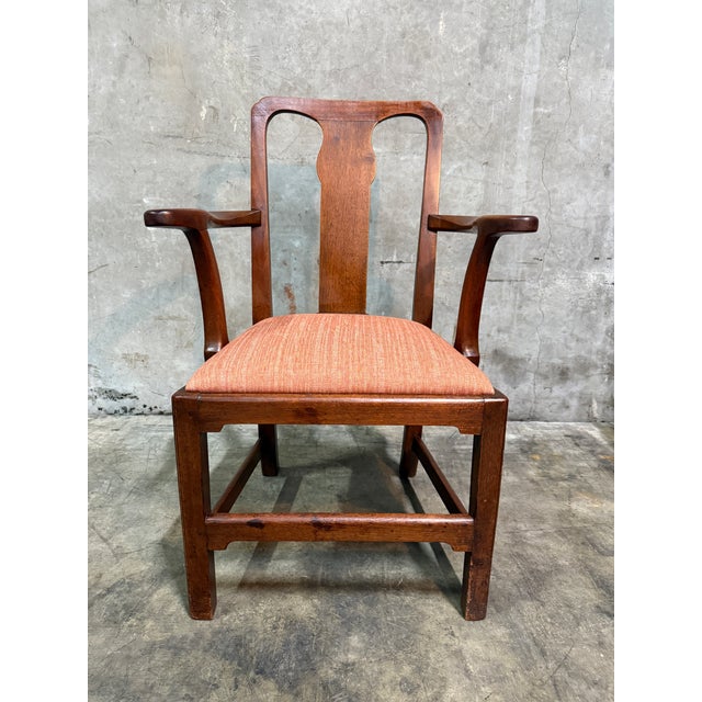 Late 19th Century George II Style Dining Chairs Set of 6 – 2 Armchairs 4 Side Chairs For Sale In San Francisco - Image 6 of 16