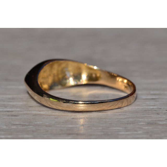 Mid 20th Century The Bundoora: Retro or Mid Century Multicolor Gold Cocktail Ring For Sale - Image 5 of 10