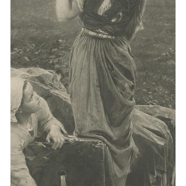 After Jules Breton, Two Women at a Spring, 1880, Photogravure For Sale - Image 6 of 9