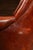 Vintage Tufted Leather Chesterfield Armchair and Ottoman by Hickory Chair For Sale - Image 13 of 15