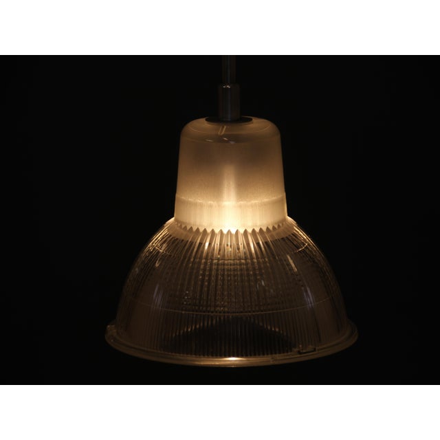 French Industrial Pendant Lamp from Holophane, 1940s For Sale - Image 6 of 13