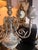 1980s Vintage Baroque Style 4-Arm Candelabra Candle Holder For Sale - Image 5 of 9