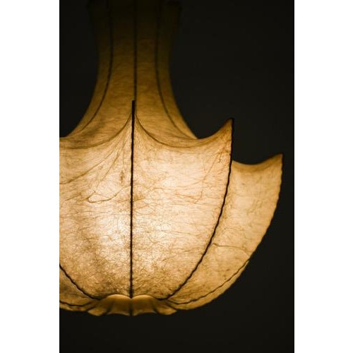 Italian Hanging Lamp in the style of Achille and Pier Giacomo Castiglioni, 1960s For Sale - Image 9 of 11