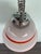 Space Age UFO Glass and Steel Pendant Light, 1970s For Sale - Image 10 of 15