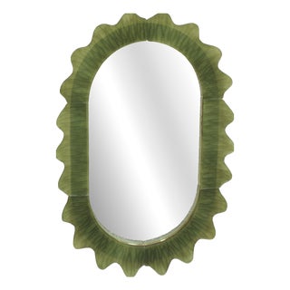 Vintage Italian Murano Glass Mirror For Sale