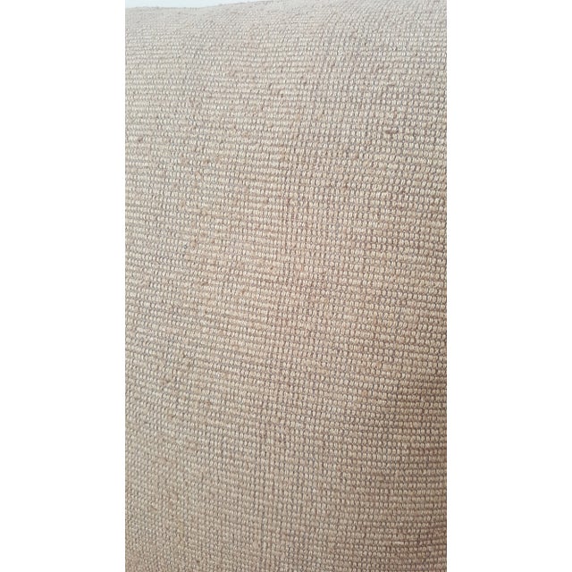 Contemporary Taupe Matching Throw Pillows - Set of 3 For Sale In New York - Image 6 of 7