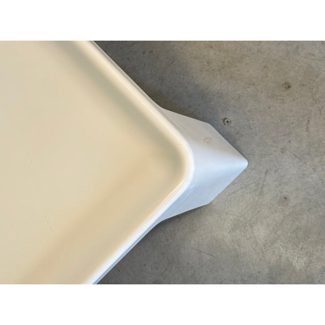 Ivory Amanta Coffee Table attributed to Mario Bellini for B&B Italia, 1960s For Sale - Image 8 of 10