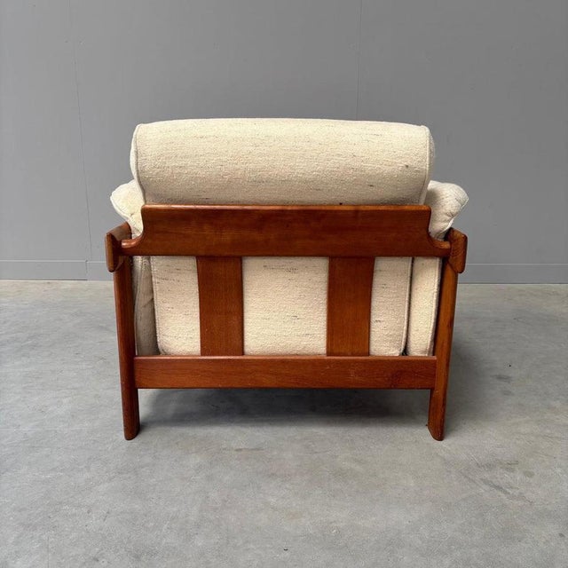 Brown Lounge Chair by H.W. Klein for Bramin, 1960s For Sale - Image 8 of 14