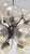 Not Yet Made - Made To Order 21st Century Ventiquattro Black Powder Coat Amber Bubbles Murano Sputnik Chandelier by Fabio LTD For Sale - Image 5 of 5