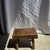 Small Wabi-Sabi Rectangular Side Stool in Teak, 1980s For Sale - Image 14 of 14