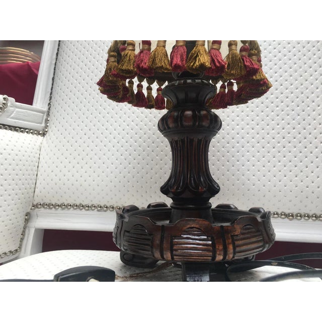 Wooden Table Lamps, 1940s, Set of 2 For Sale - Image 6 of 18