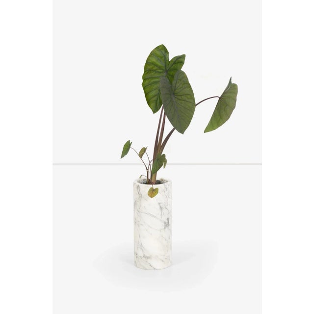 Mid-Century Modern 1970s Hugh Acton Megaforms Architectural Planter From Acton Residense in Carrara Marble, Italy For Sale - Image 3 of 9