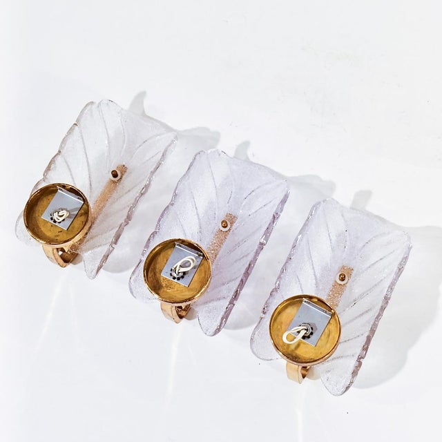 Austrian Sconces by Carl Fagerlund for Lyfa, 1970s, Set of 3 For Sale - Image 9 of 16