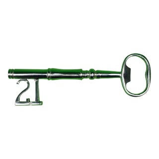 The "21" Club New York Bottle Opener & Wire Corkscrew For Sale