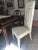Italian Pair High Back Accent Chairs For Sale - Image 4 of 8