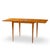 Mid-Century Modern Gio Ponti for Singer & Son Mid Century Teak and Brass Flip Top Expanding Game Dining Table For Sale - Image 3 of 10