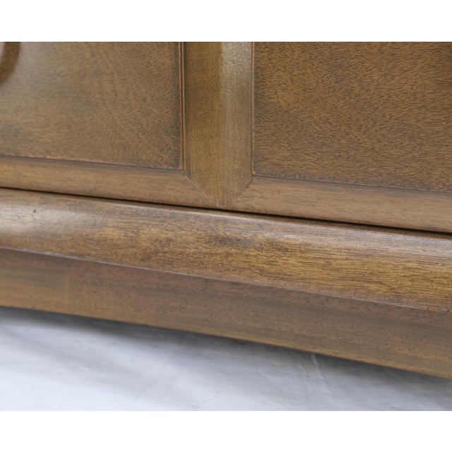 Pair of Gibbings Widdicomb Solid Brass Ring Drop Pulls Bachelor Chests Dressers For Sale - Image 17 of 18