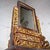 Wood Late 19th to 20th Century Indonesian Maduran Tabletop Jewelry Case or Vanity Mirror W/Chest For Sale - Image 7 of 18