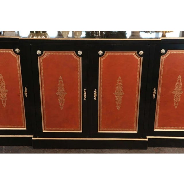 French 20th C. Sophisticated French Credenza by M. Hirsch For Sale - Image 3 of 10