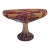 Large Art Deco Cameo Glass Footed Bowl by Le Verre Français (Schneider) – "Fuchsias" Pattern (13 in Diameter) For Sale