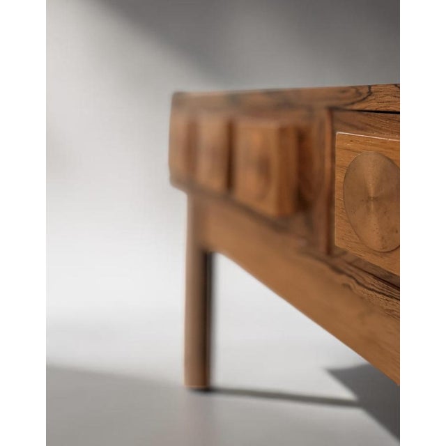 Rosewood Low Chest from Nilsson & Wrangel, Denmark, 1960s For Sale - Image 6 of 10