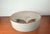 Beige Large Mid-Century Modern Danish Studio Pottery Lilia Bowl by Haico Nitzsche for Søholm, 1960s For Sale - Image 8 of 18
