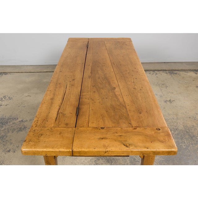 Early 19th Century French Provincial Fruitwood Petrin Dough Table For Sale - Image 13 of 18