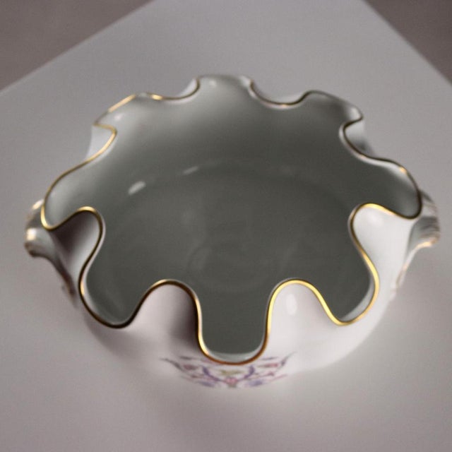 Glass Cooler attributed to Richard Ginori for Doccia Manufacture For Sale - Image 5 of 9