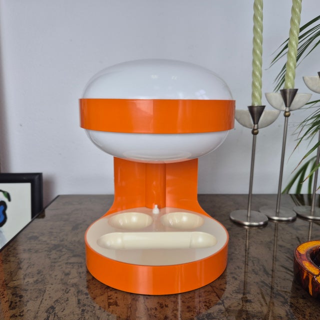 Mid-Century Modern Vintage KD29 Table Lamp by Joe Colombo for Husqvarna, 1960s For Sale - Image 3 of 12
