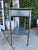 Cerulean Vintage Hand-Painted Side Table W/ Drawer For Sale - Image 8 of 9