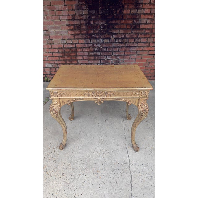 Turner Manufacturing Company 1960s Turner MFG Co Gilt Center Table Curated by Turtle and Crane - Maison Jansen Style For Sale - Image 4 of 11