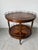 Traditional Vintage Theodore Alexander Regency Style Two Tier Accent Table With Brass For Sale - Image 3 of 12