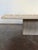 Stone Vintage Italian 1980's Solid Travertine Coffee Table For Sale - Image 7 of 11