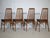 Black Mid-Century Modern Teak Dining Chairs by Niels Koefoed for Hornslet, 1960s, Set of 4 For Sale - Image 8 of 14