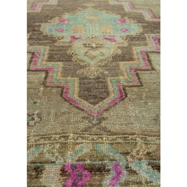 Turkish Turkish Vintage Rug 4'3" x 12' #20817 For Sale - Image 3 of 8