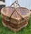 Red Gingham Heart Picnic Basket For Sale - Image 6 of 8