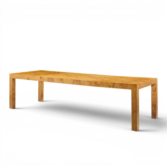 Mid-Century Modern Milo Baughman for Thayer Coggin Mid Century Dining Table With 2 Leaves For Sale - Image 3 of 13