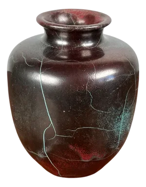 Art Deco German Studio Pottery Vase by Richard Uhlemeyer, 1940s