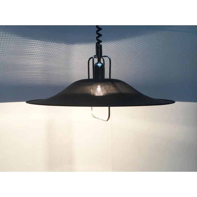 Vintage German Postmodern Metal Pendant Lamp from Cosack For Sale - Image 13 of 18