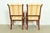 Baker Furniture Style Regency Carved Mahogany Dining Chairs, Set of Eight For Sale - Image 12 of 13