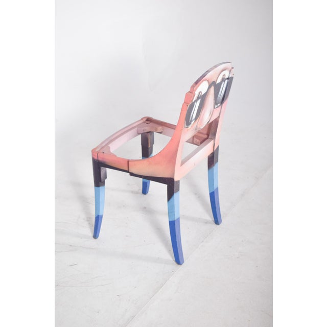 Portuguese Urban Art Chair by Francisco Camilo, 1950s For Sale - Image 4 of 8