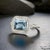 Natural Finely Faceted Aquamarine Diamond Ring 6.5 14k White Gold 3.05 TCW Certified $3,950 310652 This is a Unique Custom...
